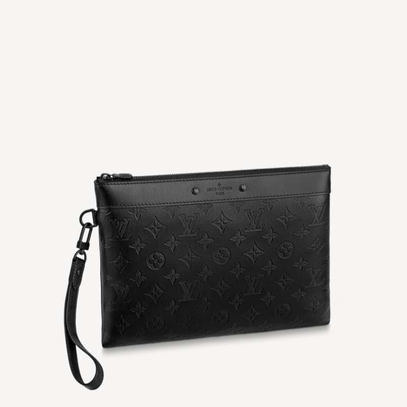 [LOUIS VUITTON] 루이비통 클러치 포쉐트 투고 블랙 남성 파우치 M81570