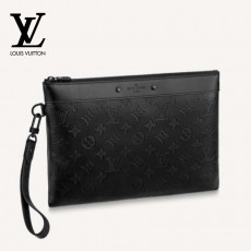 [LOUIS VUITTON] 루이비통 클러치 포쉐트 투고 블랙 남성 파우치 M81570