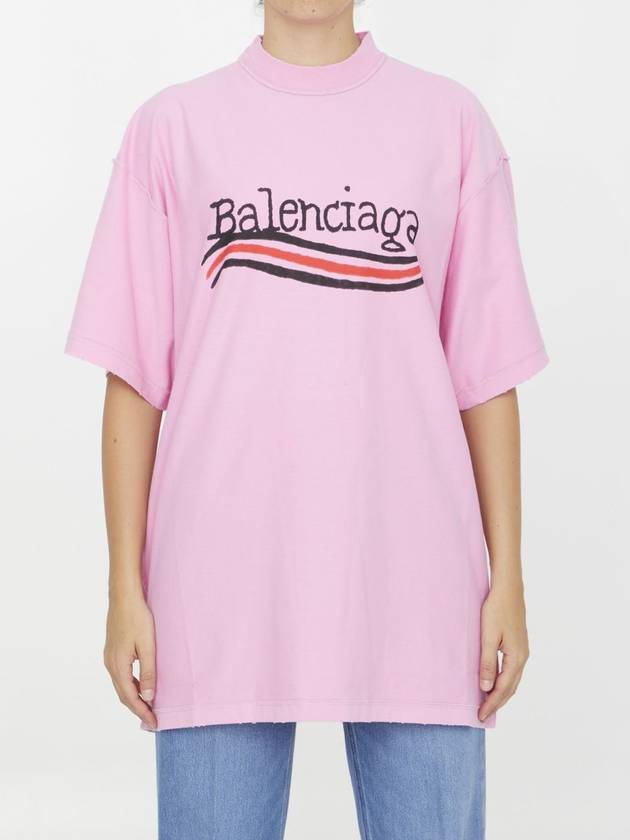 BALENCIAGA 24SS 발렌시아가 여성 반팔 티셔츠